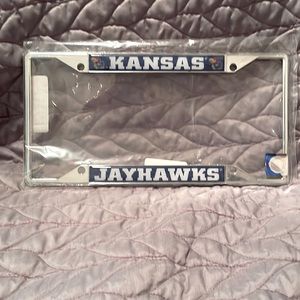 University of Kansas License plate frame